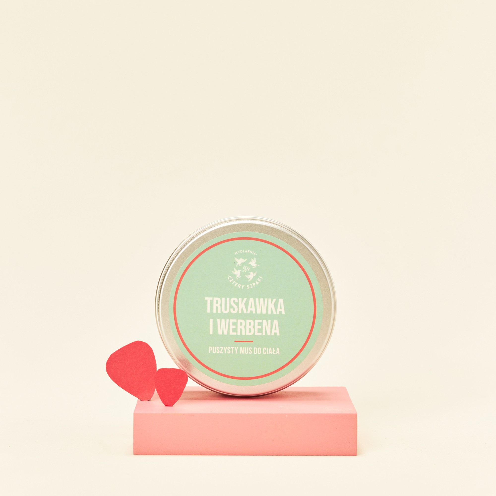 Truskawka i Werbena – mus do ciała 150 ml | 4 Szpaki