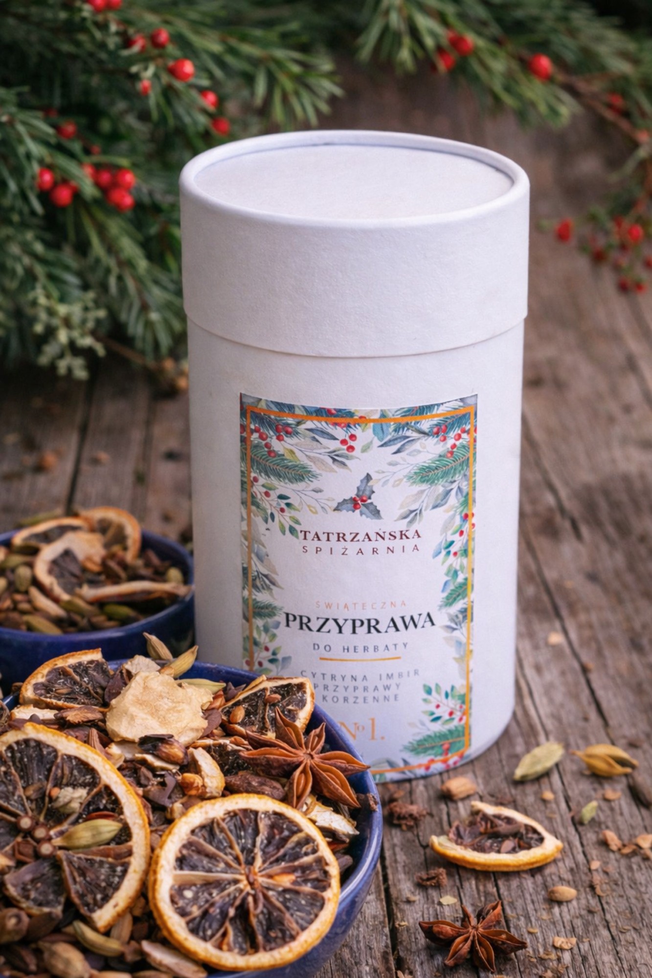 Przyprawa cytrynowa do herbaty | Tatrzańska Spiżarnia