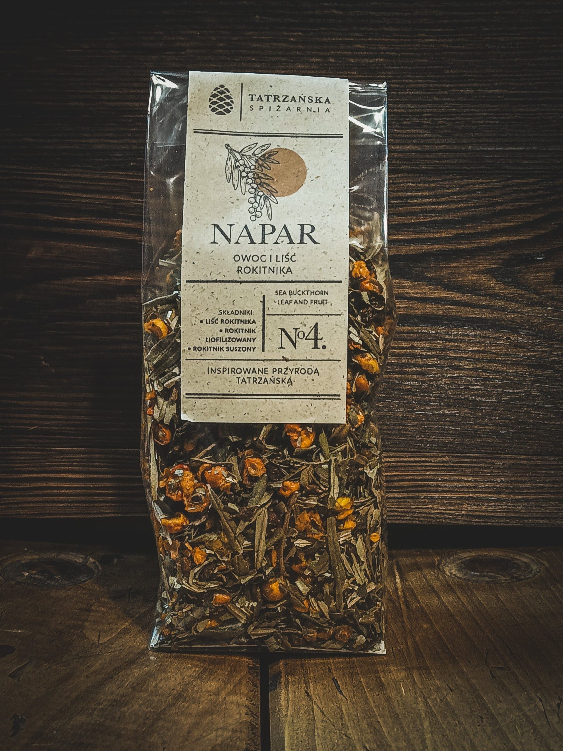 Napar Owoc & Liść Rokitnika 50 g – naturalny | Tatrzańska Spiżarnia