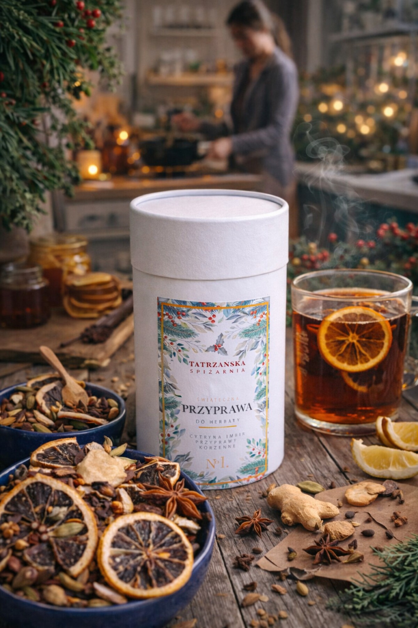 Przyprawa cytrynowa do herbaty | Tatrzańska Spiżarnia