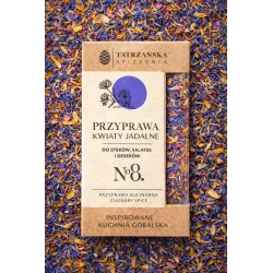 Przyprawa Kwiaty Jadalne No.8 | 10 g | Tatrzańska Spiżarnia