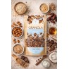 Granola migdały z espresso i ciemną czekoladą | Vegan | 320 g | Orzechownia