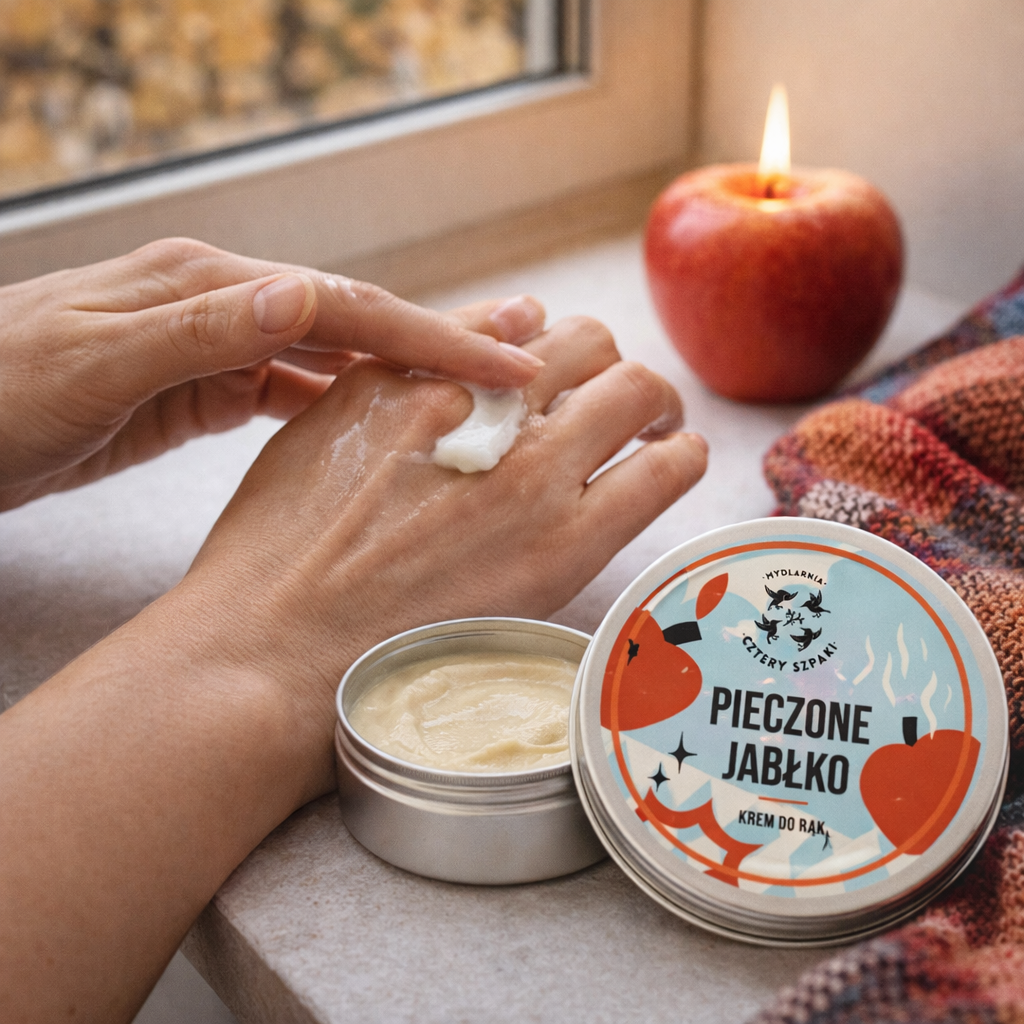 Krem do rąk Pieczone Jabłko 50 ml | 4 Szpaki
