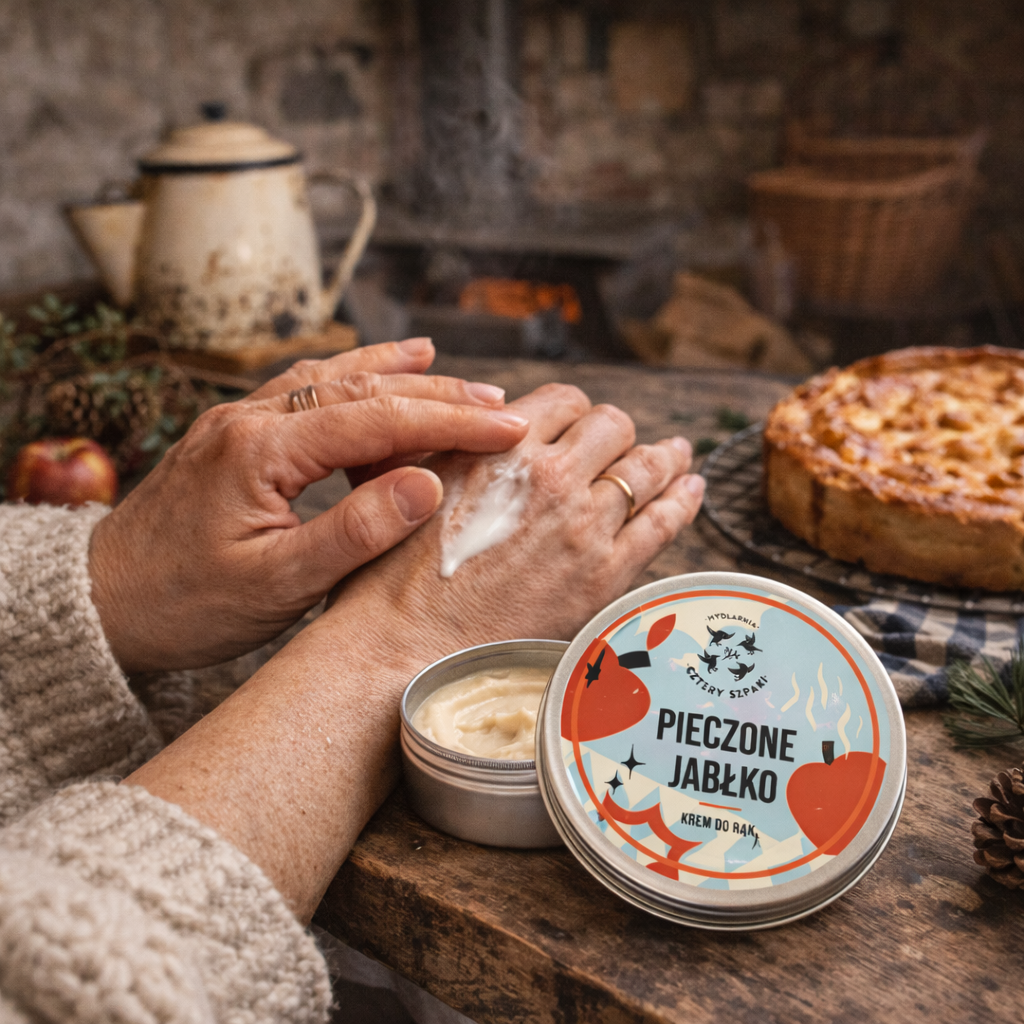 Krem do rąk Pieczone Jabłko 50 ml | 4 Szpaki