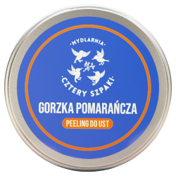 Gorzka Pomarańcza – peeling do ust | 4 Szpaki