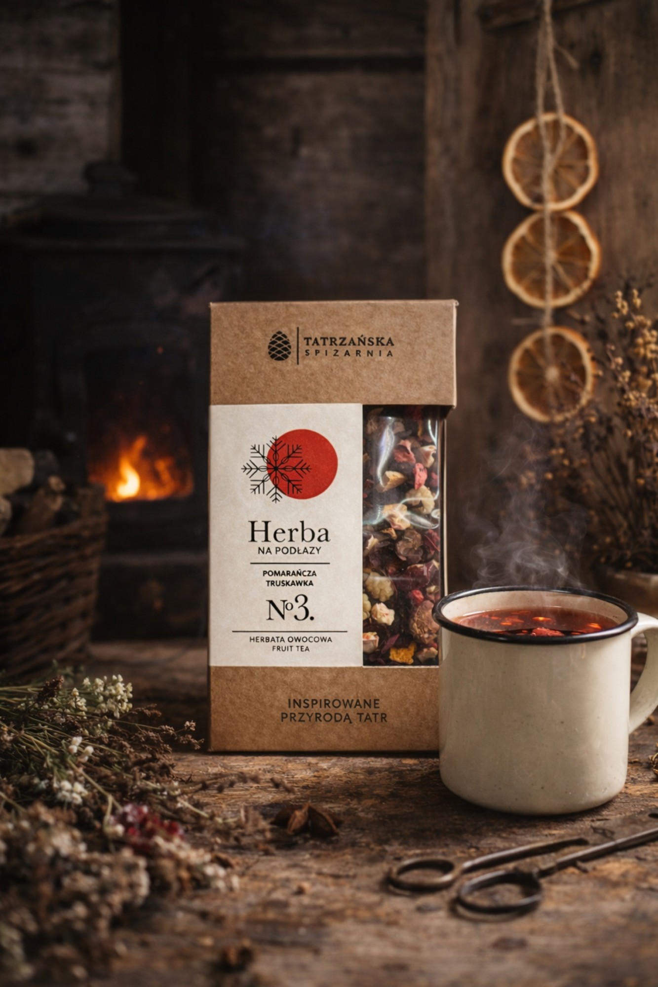 Herba Na Podłazy | herbata owocowa z goździkami | 100 g | Tatrzańska