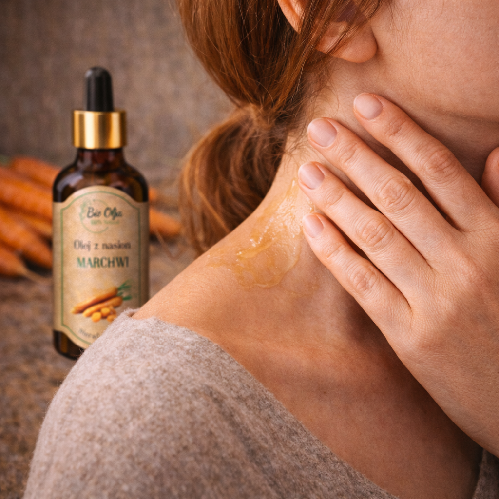 Olej z nasion marchwi nierafinowany – cera dojrzała | BioOlja