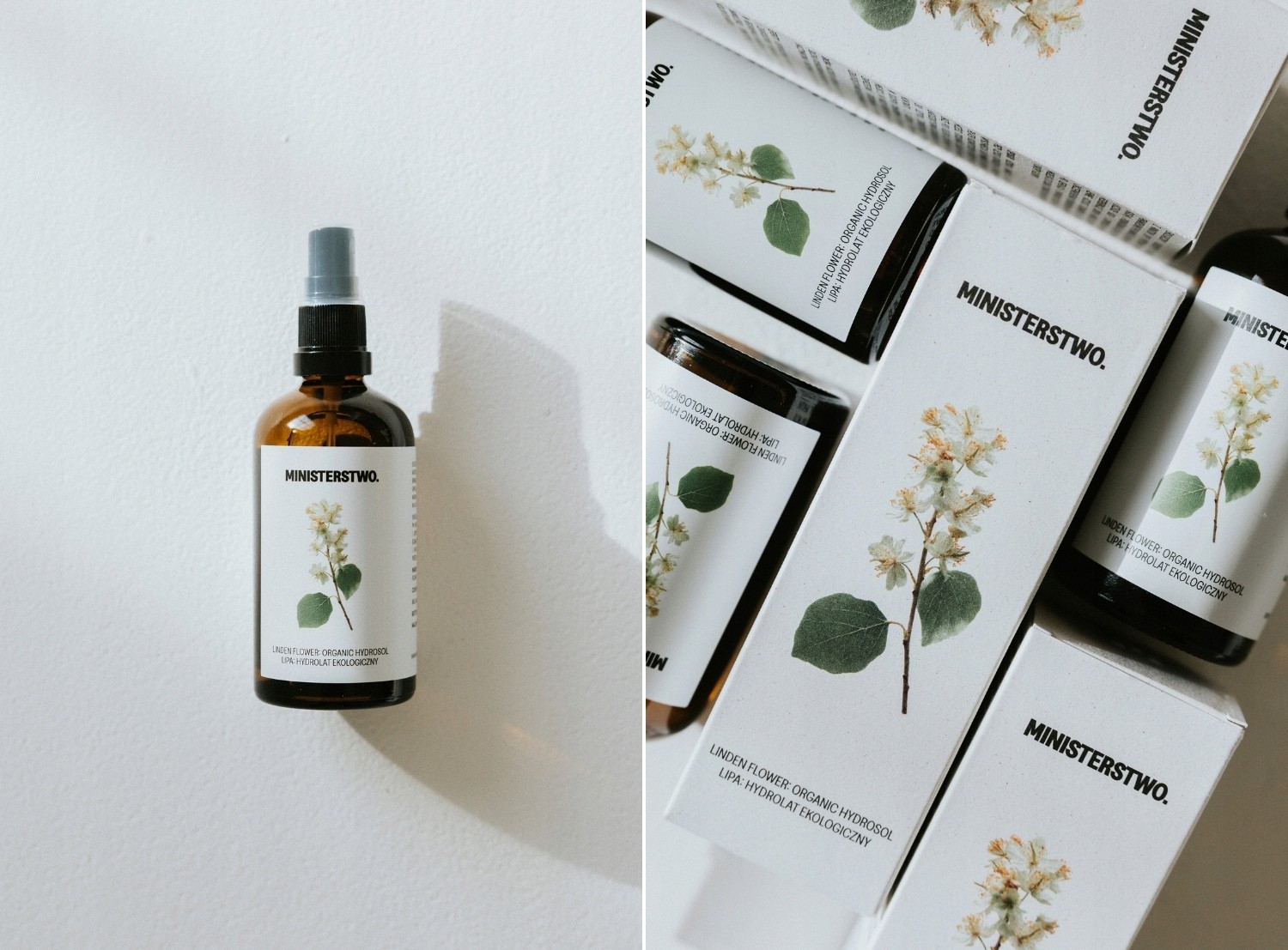 Hydrolat lipowy ekologiczny – cera wrażliwa | Ministerstwo Dobrego Mydła