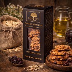 Ciastka wiśniowe bez dodatku cukru – ręcznie robione | Cherry Gifts