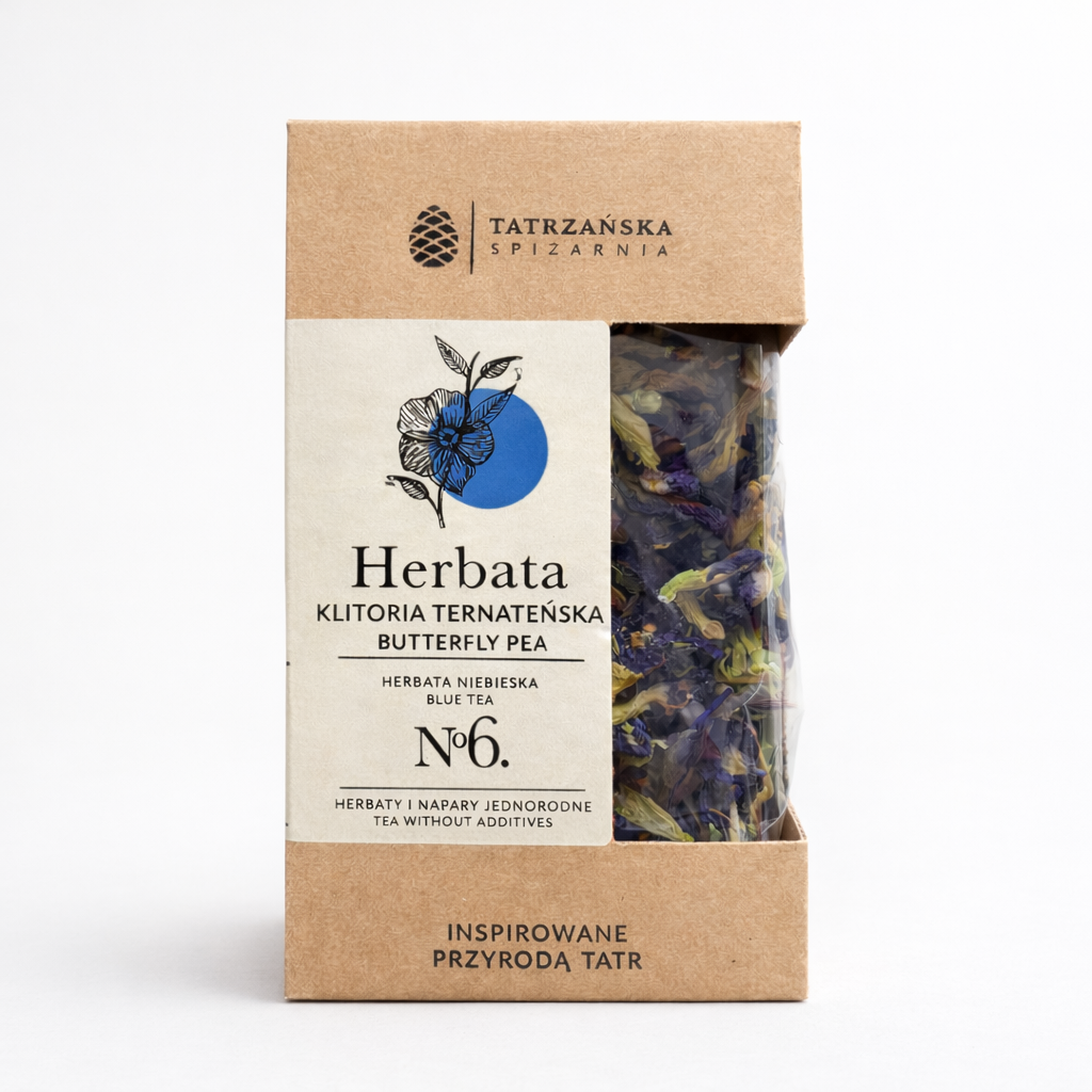 Niebieska herbata klitoria ternateńska Butterfly Pea | 20 g