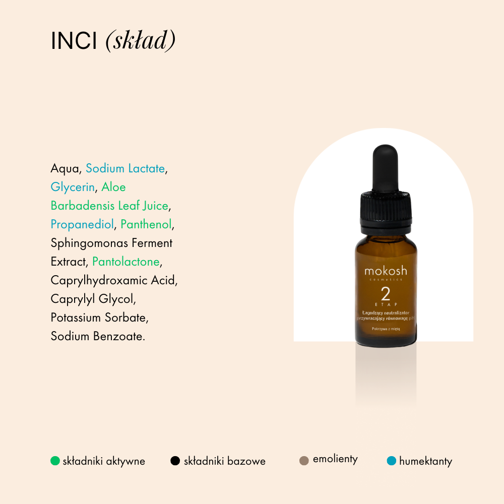 Trzyetapowy zabieg stymulujący odnowę skóry Mokosh