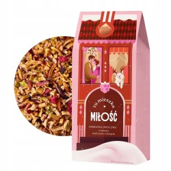 Tu mieszka Miłość – herbatka owocowa malinowo-różana | Brown House & Tea