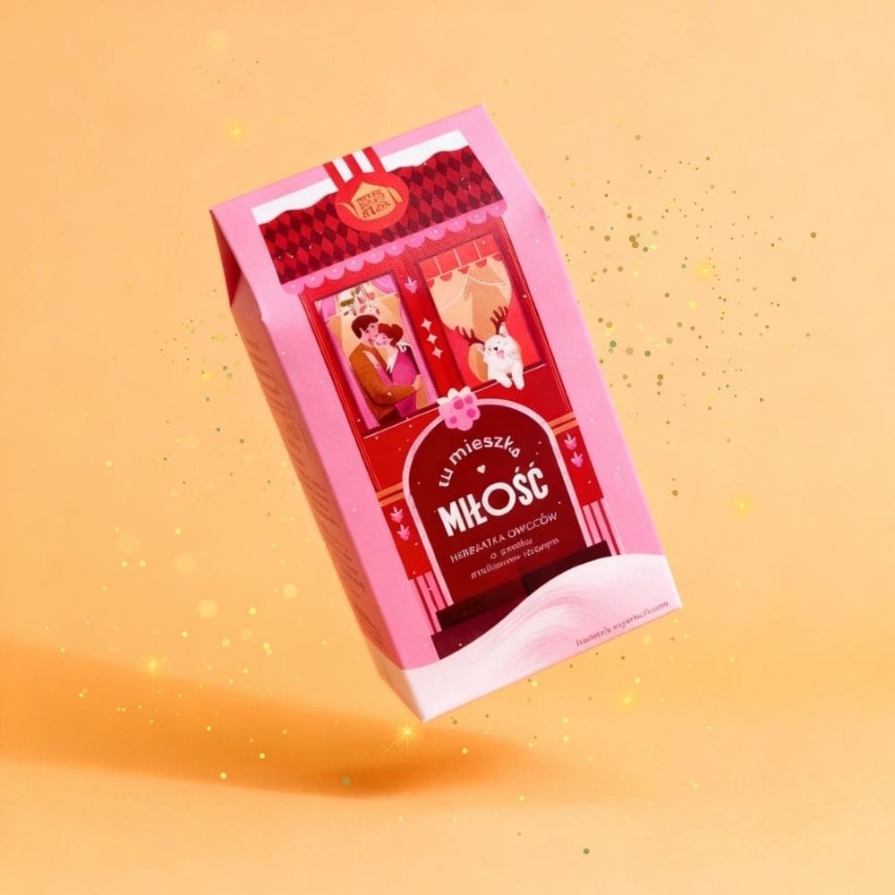 Tu mieszka Miłość – herbatka owocowa malinowo-różana | Brown House & Tea