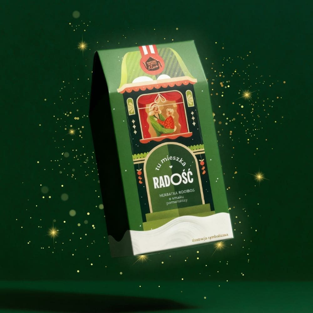 Tu mieszka Radość – herbatka rooibos o smaku pomarańczy | Brown House & Tea