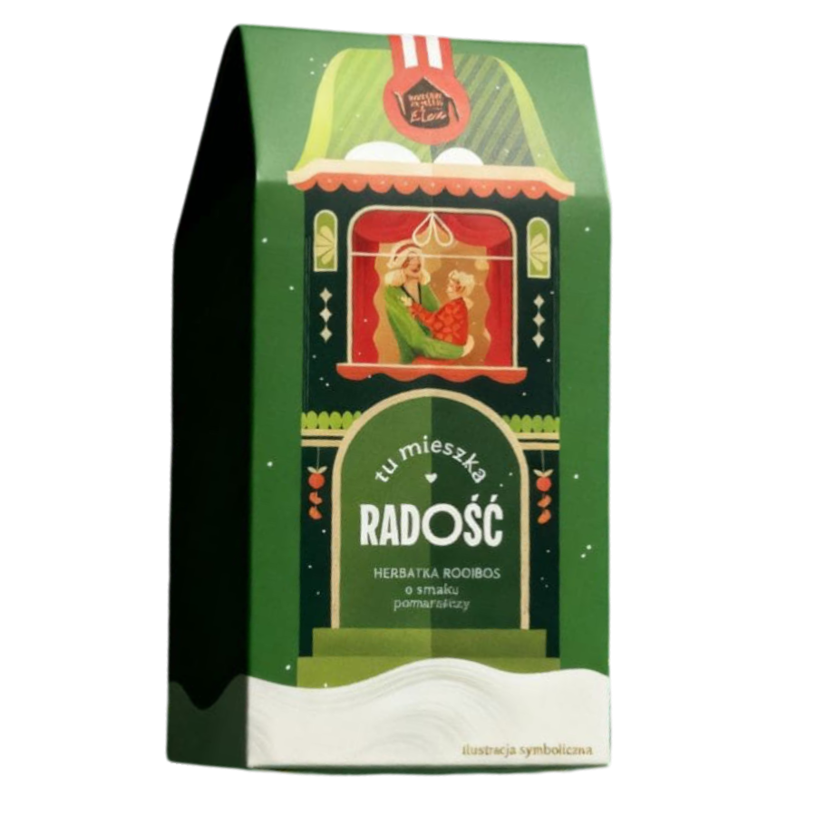Tu mieszka Radość – herbatka rooibos o smaku pomarańczy | Brown House & Tea