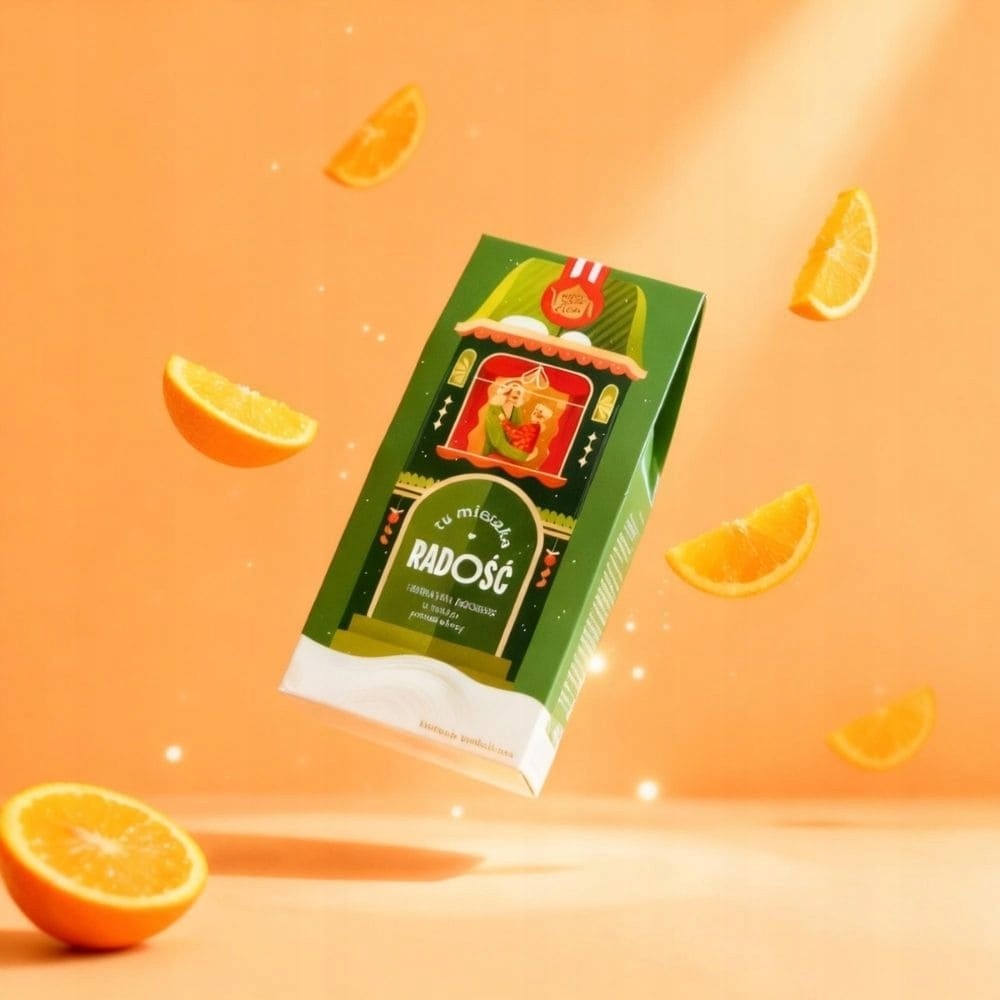 Tu mieszka Radość – herbatka rooibos o smaku pomarańczy | Brown House & Tea