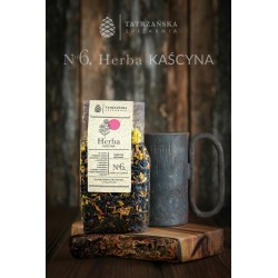 Herba Kaścyna – czarna herbata z kwiatami i owocami | 100 g