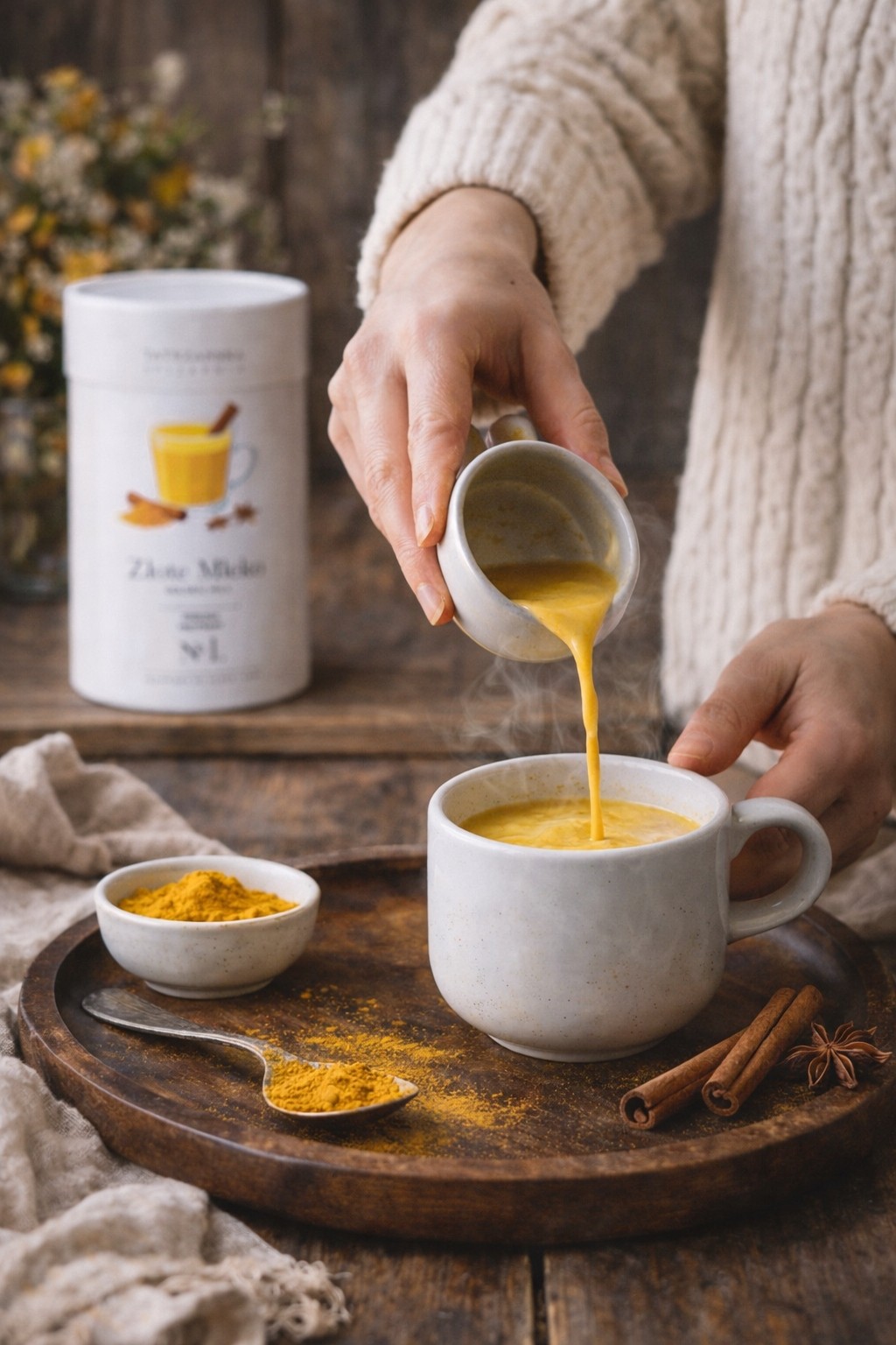 Golden Milk – złote mleko z przypraw | 200 g | Tatrzańska Spiżarnia